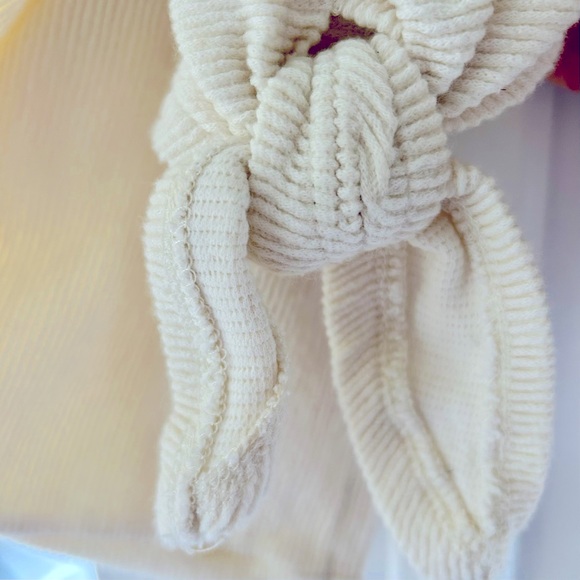 Madewell TeXTURE & THREAD Cotton Tie-Front Top, 3/4 sleeve, size XL - Picture 5 of 7